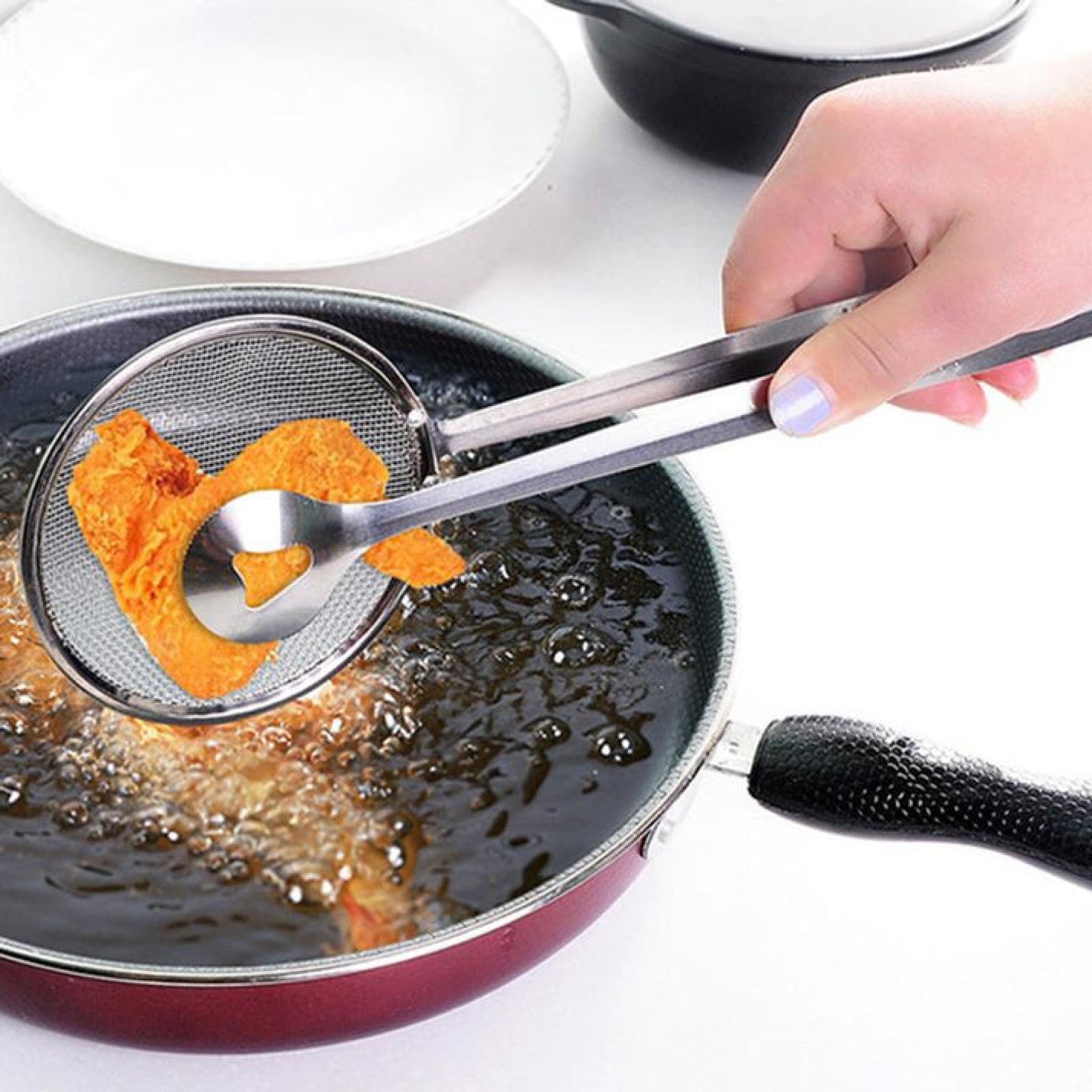 2 In 1 Multi-Functional Fry Tool