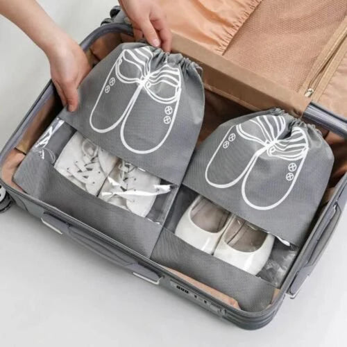 1 Pcs Shoes Storage Bag Closet Organizer Travel Portable Waterproof Pocket
