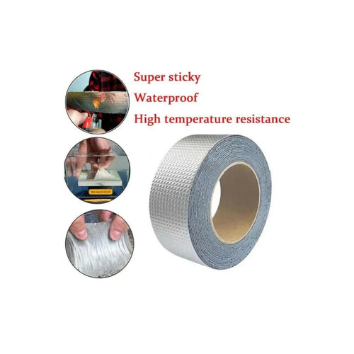 Waterproof Butyl Rubber Foil Tape for Leakage