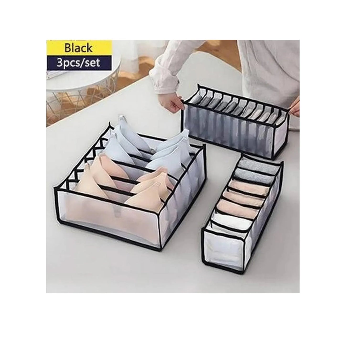 3PCS Set Undergarments Organizer.