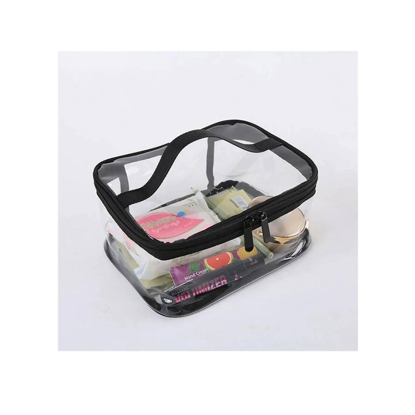 Waterproof Transparent PVC Bath Cosmetic Bag.
