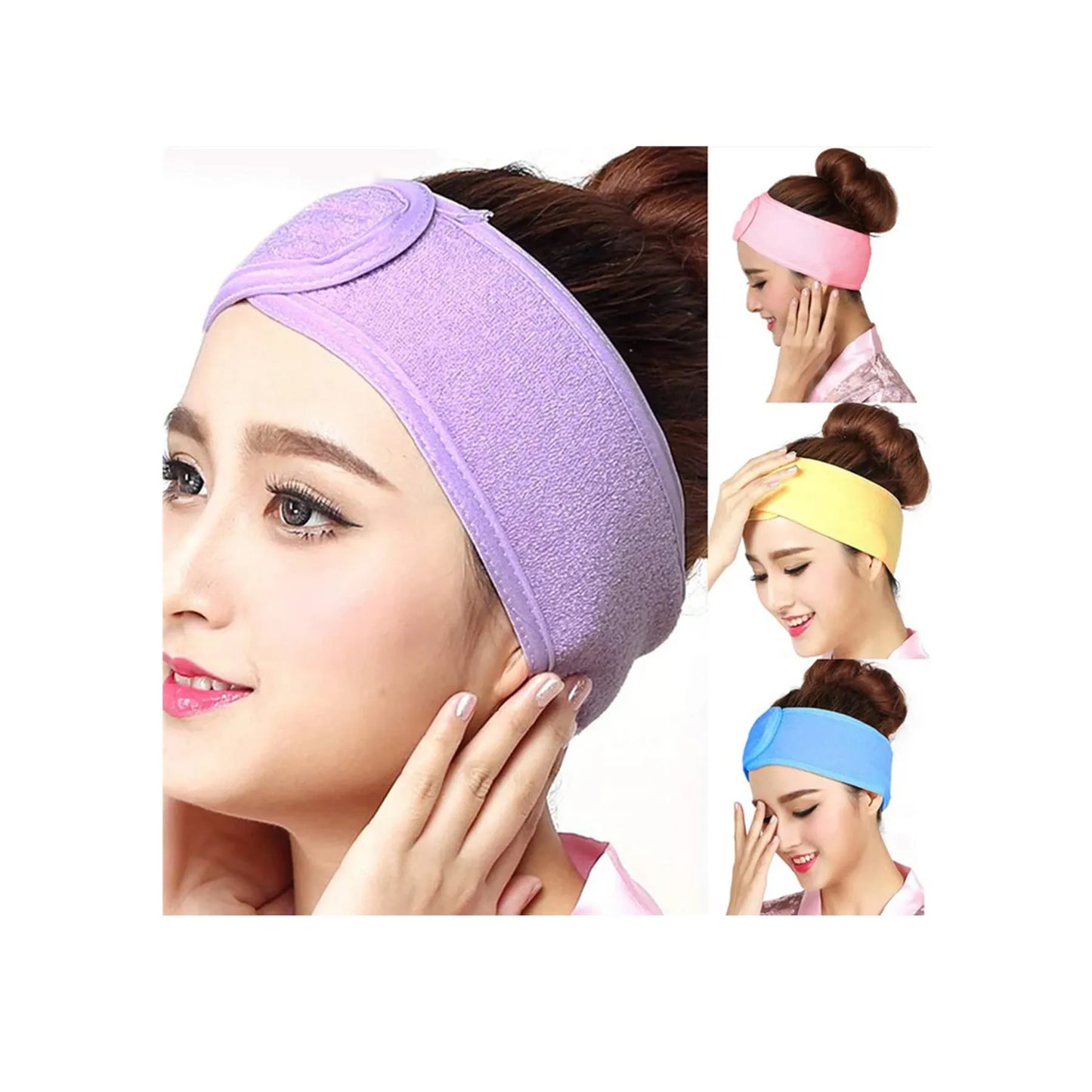 Beauty Head-Cloth Adjustable Facial Band.