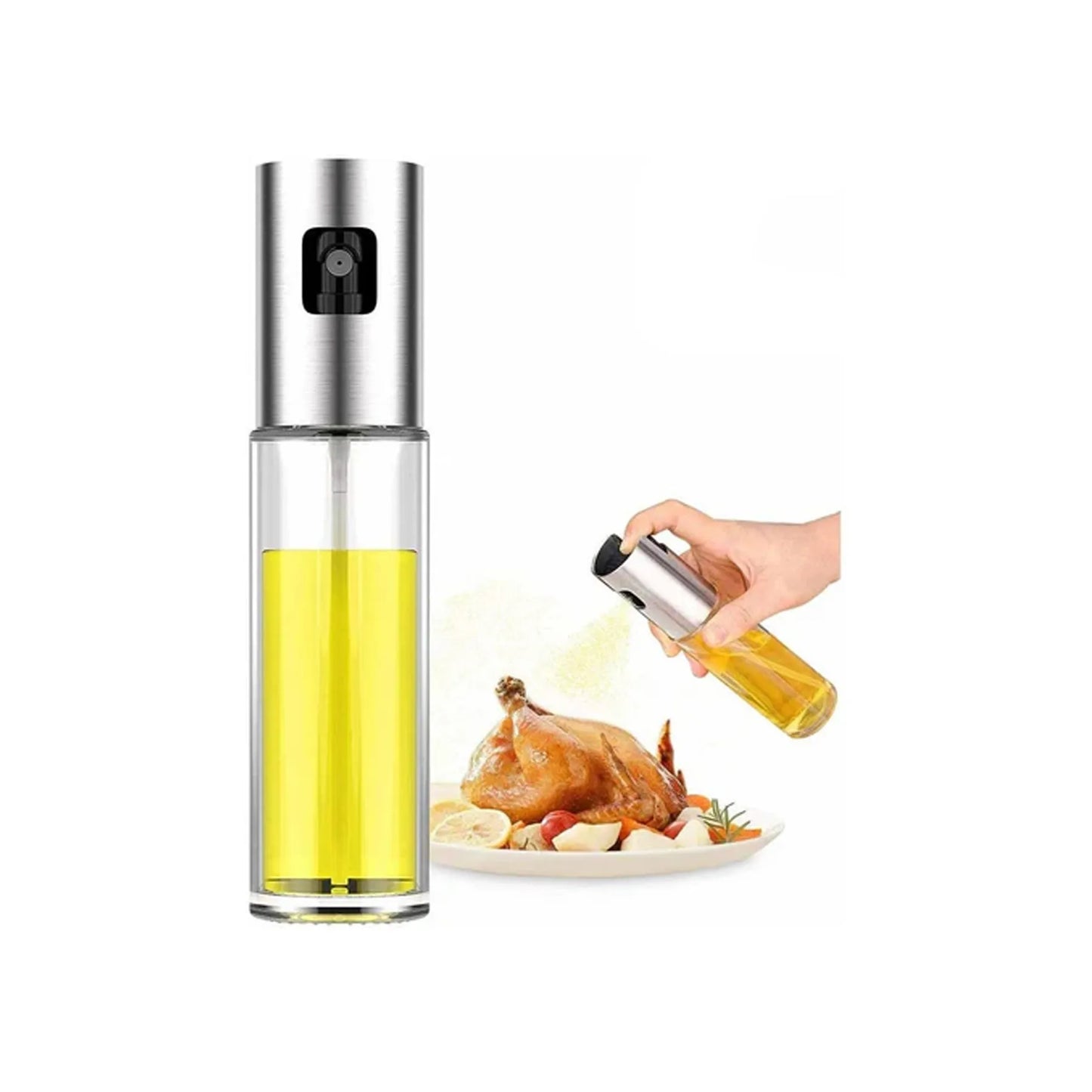 1Pc BBQ Baking Olive Oil Spray Bottle.