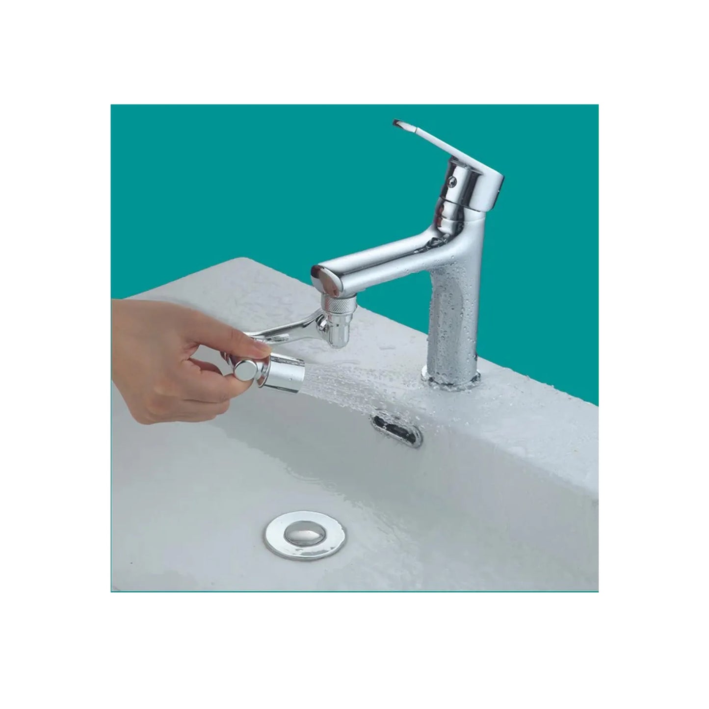 Universal Rotating Splash Filter Faucet