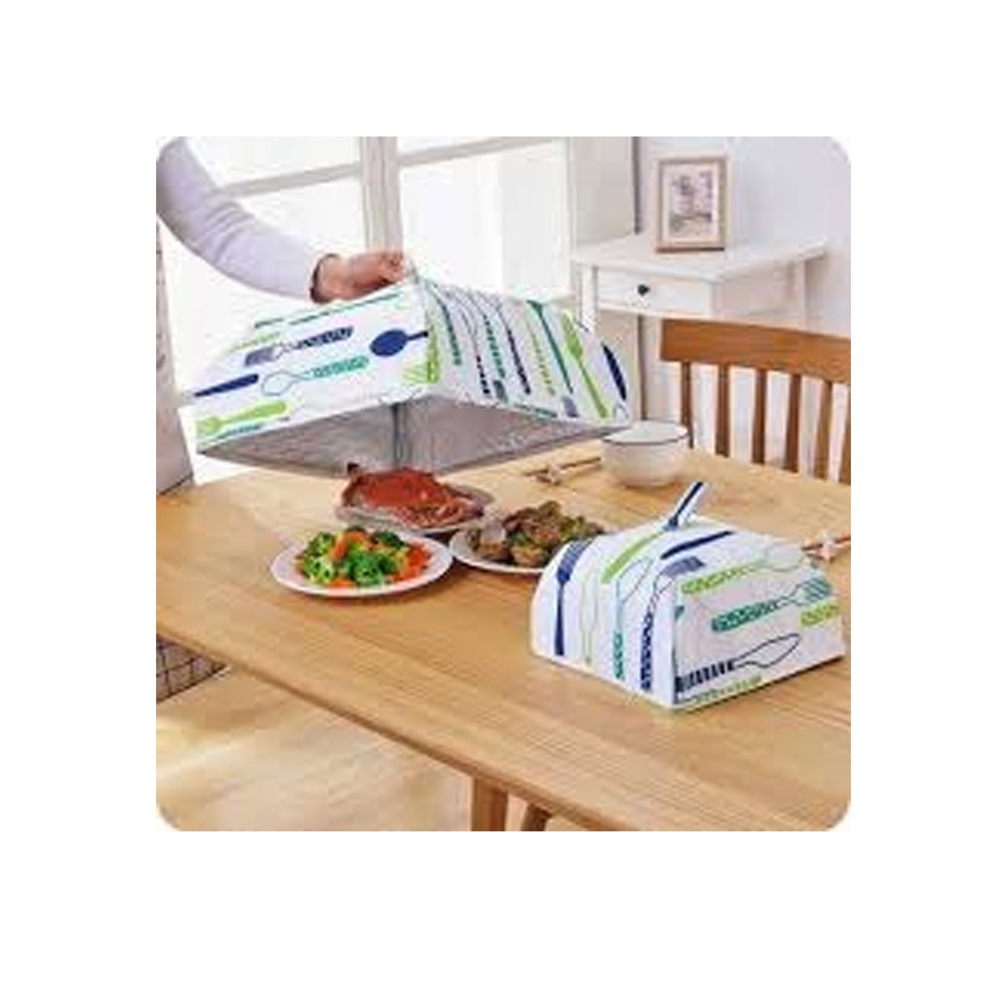 2 Set Food Cover Foldable Portable Thermal Pop-Up