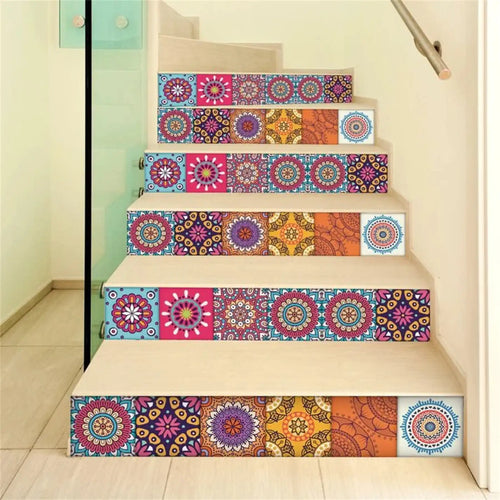 12Pcs Self Adhesive Tile Stickers For Home Decor