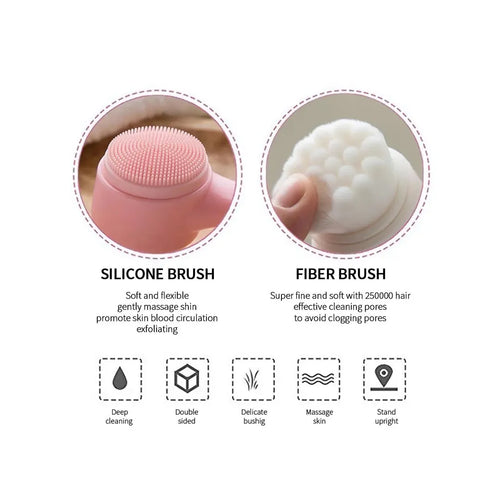 2 in 1 Face Brush