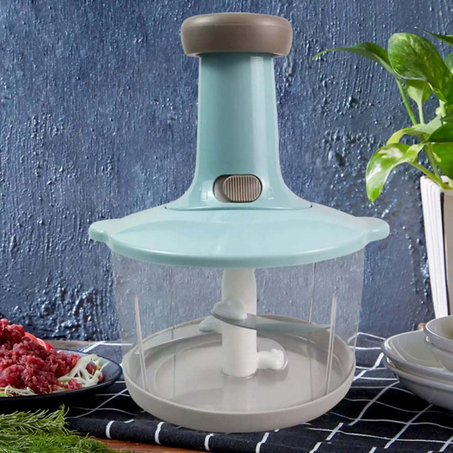 0.7L - Kitchen Manual Vegetable Chopper