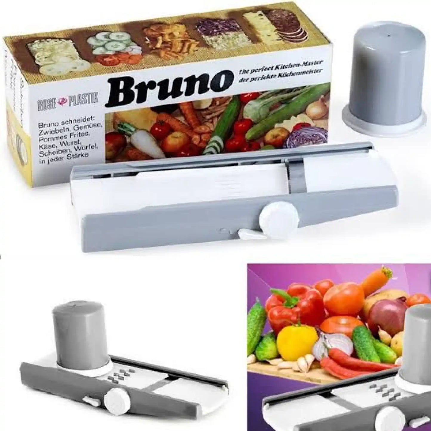 Bruno Vegetable & Salad Cutter Potato / Onion Cutter Slicer