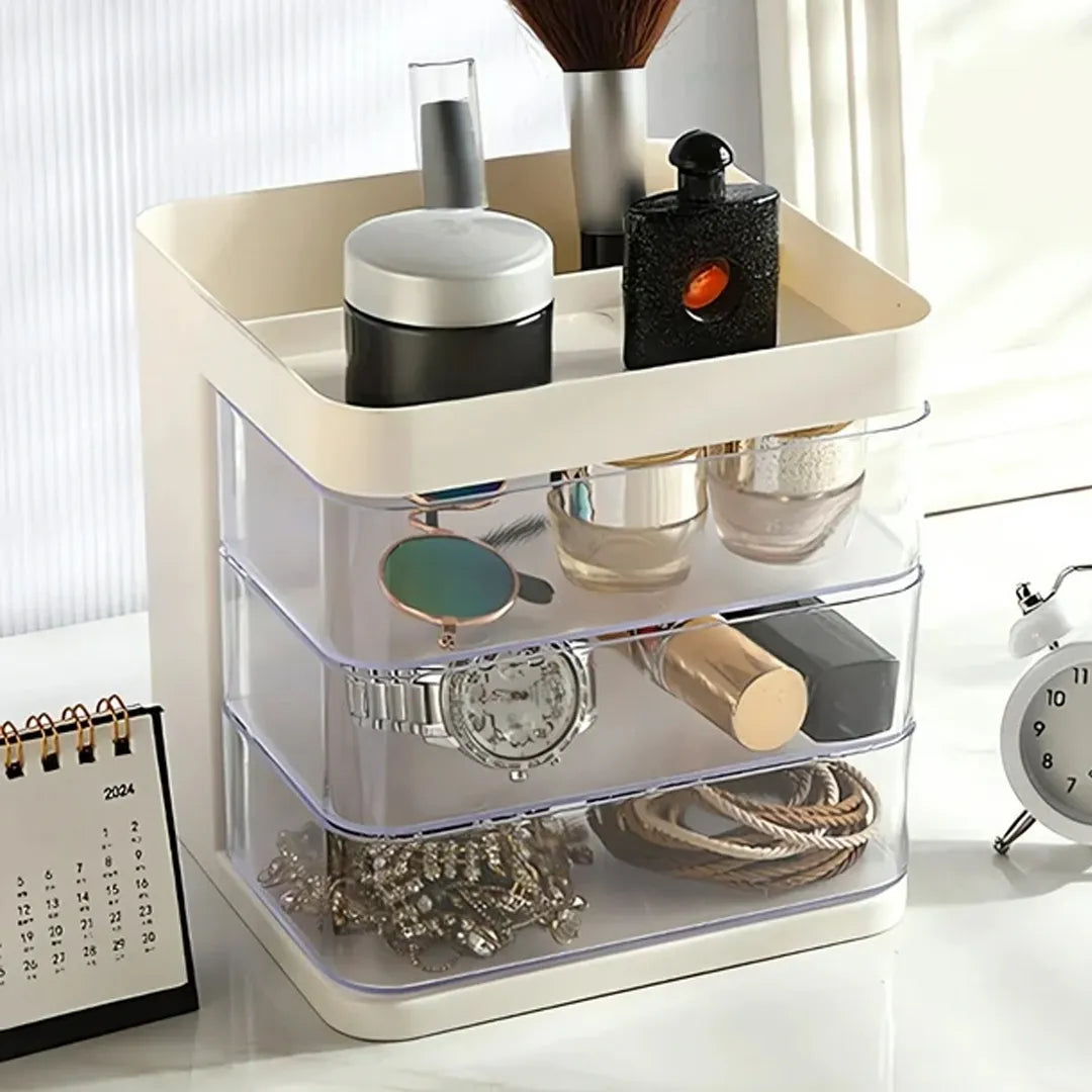 3 Layer Rotating Multipurpose Organizer