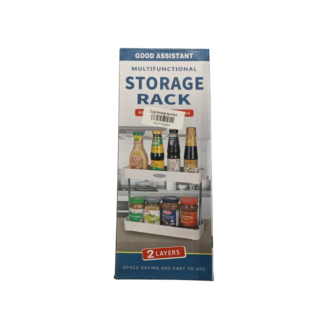 2 Layer Rectangle Spice Rack