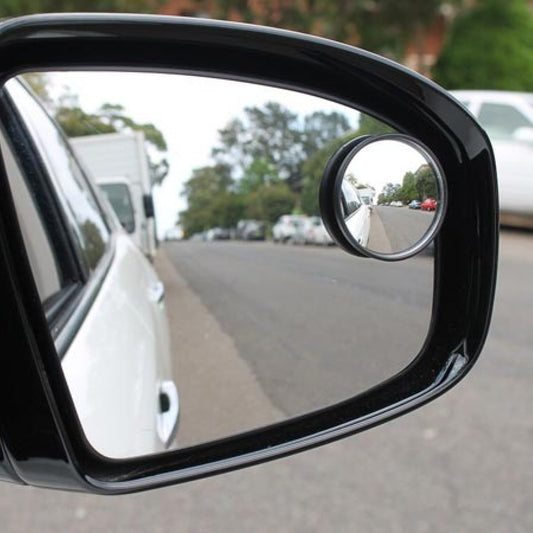 Convex Reversing Assisted Small Circular Car Mirror.