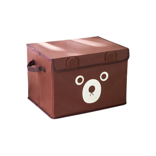 Cartoon Bear Foldable Storage Box For Multipurpose.