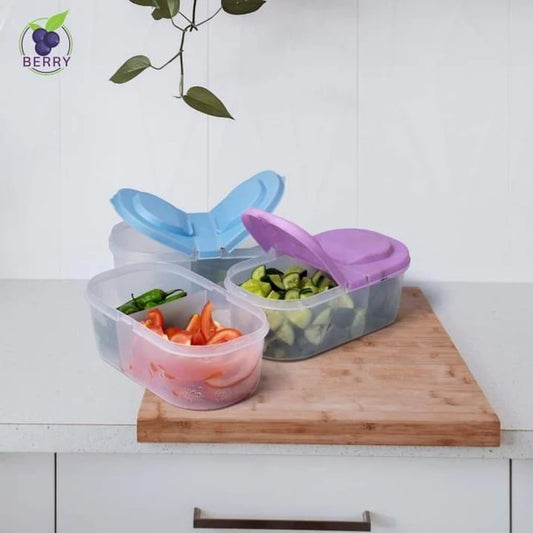 Splash Dual Compartment Food Container - Pack Of 2