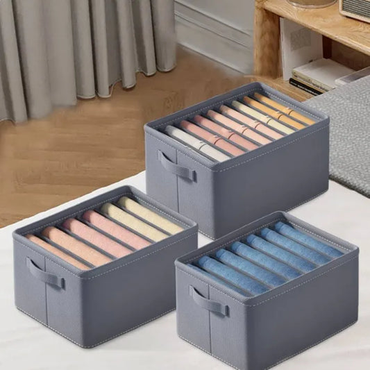 6 Grids Washable Wardrobe Clothes Organizer