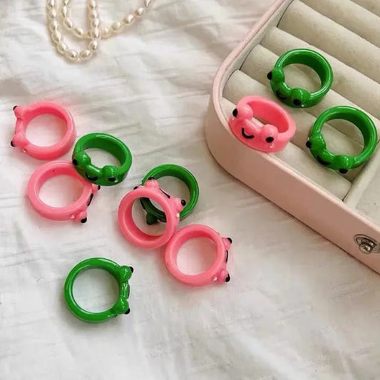 Cute Frog Design Ring (928)a