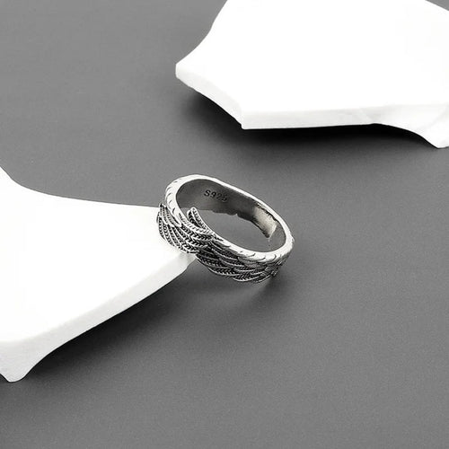 Elegant Angel Wings Adjustable Ring (909)