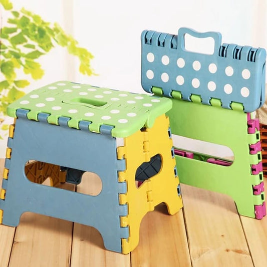 Plastic Portable Folding Stool For Kids