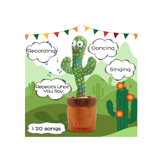 Dancing and Talking Cactus Toy for Kids