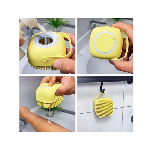 Soft Silicon Bath Scrubber Brush