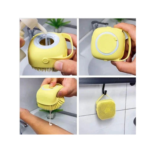 Soft Silicon Bath Scrubber Brush