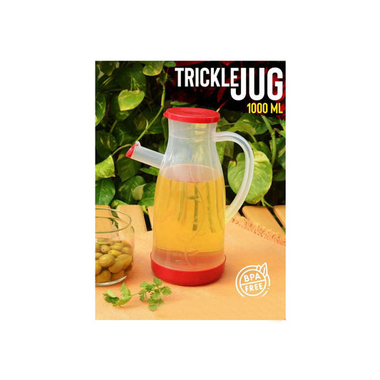 New High Quality Plastic Trickle Jug 1000ml.