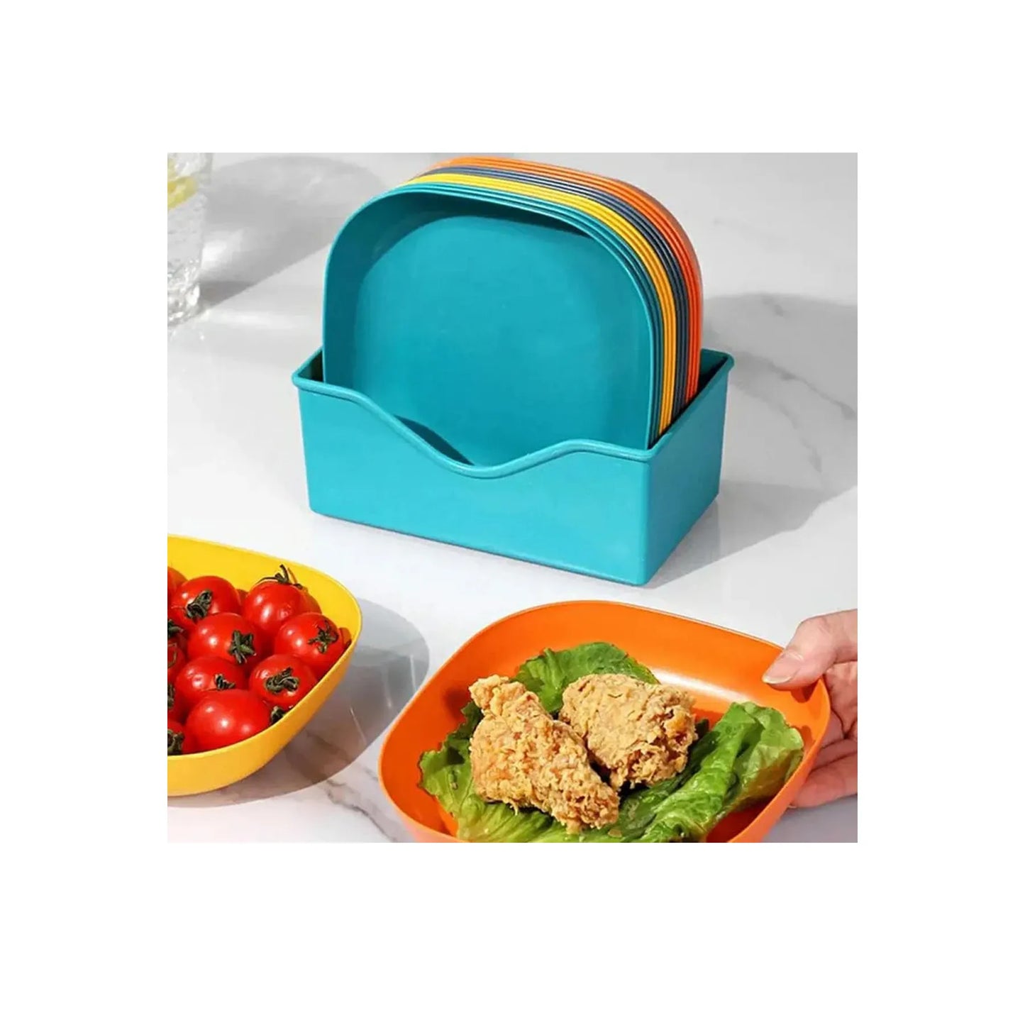 10Pcs Multipurpose Plate set with Holder