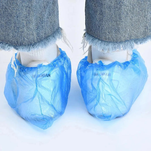 10Pcs/Pack Disposable Waterproof Shoe Covers.