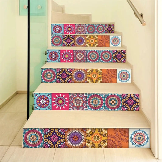 12Pcs Self Adhesive Tile Stickers For Home Decor