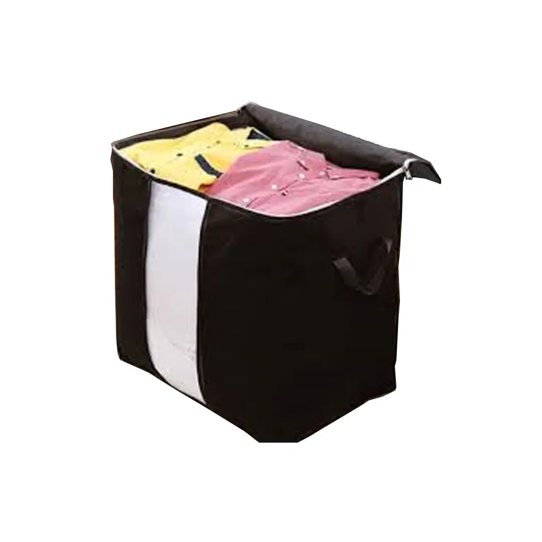 P-1010I - Storage Bag (120 Gsm) - (Pure Black) High Quality