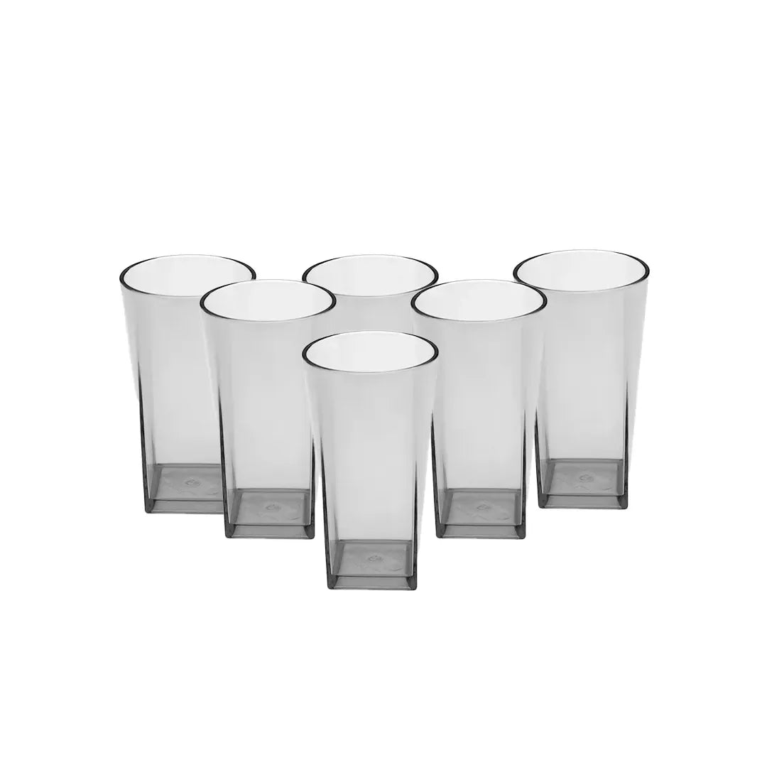 Party Acrylic Glass M-2 Pack Of 6 - (250Ml)