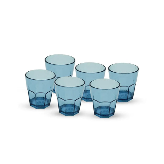 Party Acrylic Glass M-4 Pack Of 6 - (250Ml)