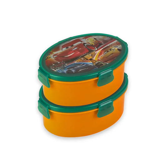 Oval Lunch Box Pack Of 2 - (500Ml)