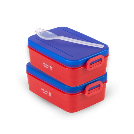 Bunny Lunch Box M-3 Pack Of 2 - (850Ml)