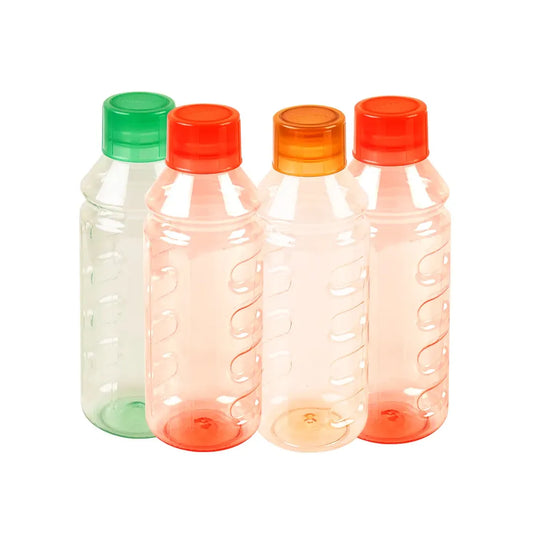 Crystal Water Bottle Pack Of 4 - (1200Ml)