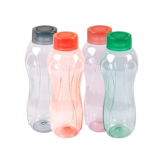 Double Summer Water Bottle M-2 Pack Of 4 - (1000Ml)