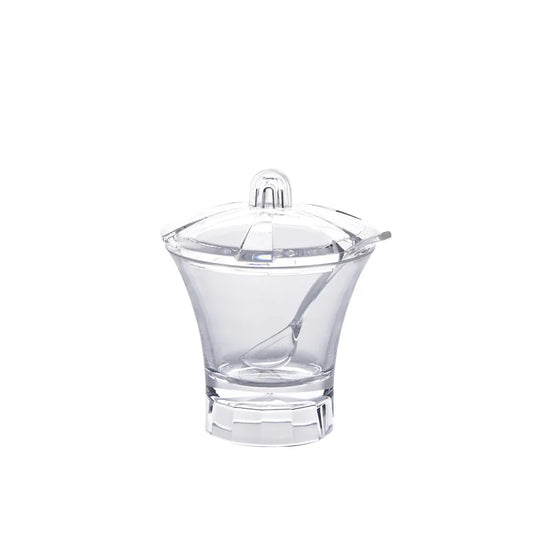 Elegant Acrylic Sugar Pot - (300Ml)