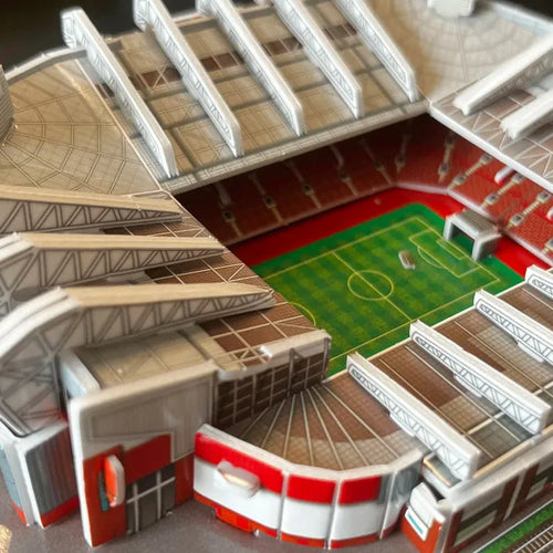 Diy Stadium Puzzle Game Toy